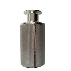 sintered strainers filter mesh  stainless steel cylindrical filter elements mesh  Pharmaceutical equipment air filter