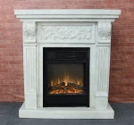 Sinya Faux Stone Electric Fireplace Polystone Electric Fireplaces Decorative Electric Fireplace