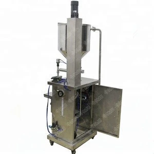 skin care emulsion cream filling machine with heater and mixer