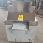 slicing chopping thigh chicken bone shredder machine