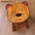 Import Small cartoon mini stool solid wood ottoman stool from China