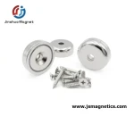 Small Powerful Pot Magnet Countersunk Magnet Neodymium Magnet with Hole M4 Screws