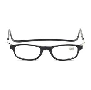 Small Quantity Wholesale click Style Plastic frame clic magnet reading glasses