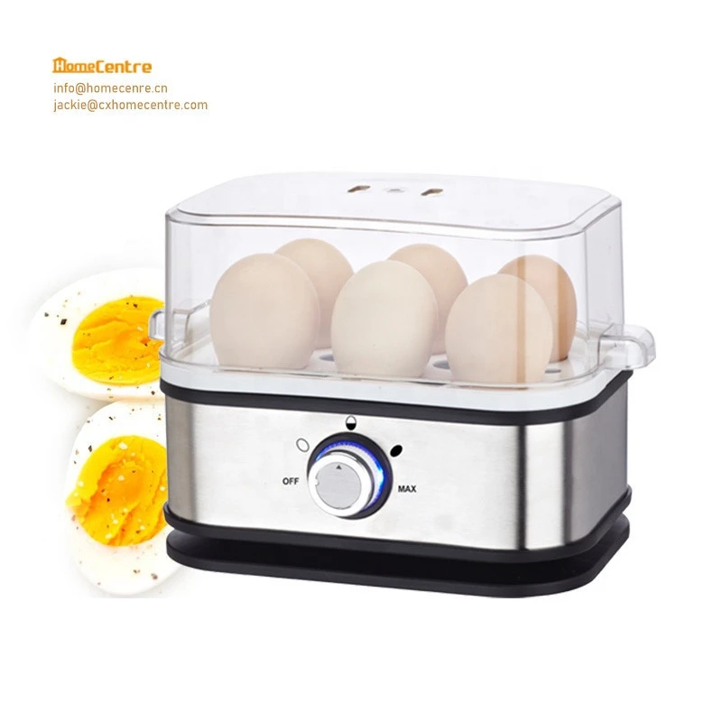 Smart 3 hardness cooking egg boiler with capacity of 6 eggs