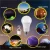 Import Smart Charge Outdoor word Rechargeable Camping LED Light Bulb Emergency Bulb Lamp LED Emergency Light from India