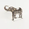 Smart Home  Handcrafted table top metal decoration elephant wrought iron table top decor