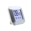 Smart Touch Screen LCD Display Magnetic Digital Kitchen Countdown Egg Timer Small Digital Oven Alarm Timer