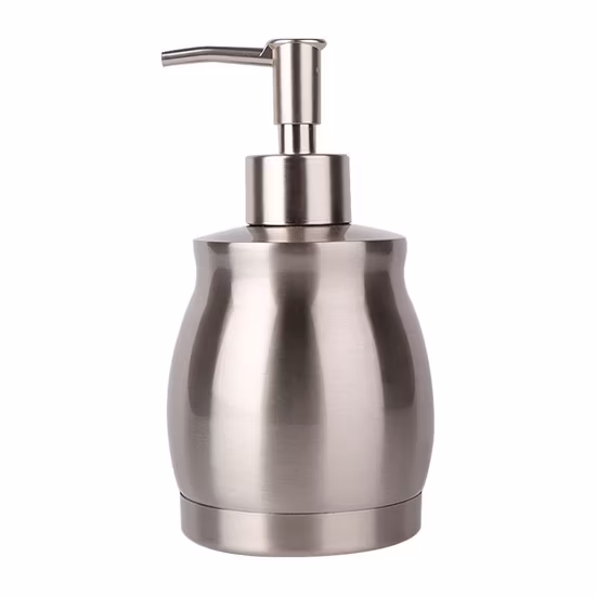 Stainless Steel Lotion Cream Cleanser Packaging Cosmetic Soap Liquid Soap Pump Bottle