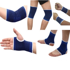 Sports Safety 5 Pairs Set Elbow Knee Wrist Palm and Ankle Support Guards