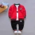 Import spring fashion little boy cloth sets 3pcs new trend kids wears from China