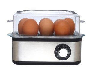 Square GS approval 7pcs egg boiler for family use