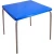 Import Square Table with Metal Support 72x72CM from Portugal