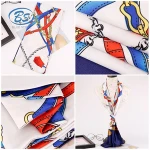 SS005 Factory Direct Custom Digital Printed Chinese Women Silk Scarf