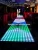 Import Stage event party 60*60cm RGB portable thin light up dance floor for sale from China