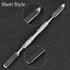 Stainless Powder Liquid UV Gel Mix Spoon Toning Spatula Dotting Pen Nail Art Stirring Rod Tools Manicure Tool Makeup