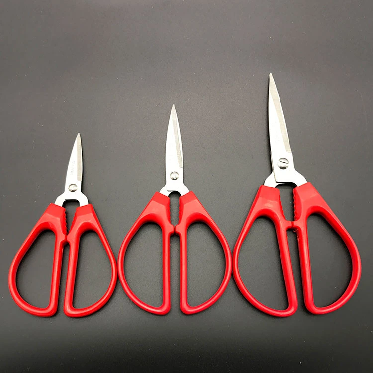 Stainless Steel Sewing Scissors Leather Scissor Strong Civilian Shears Household Nail Scissors Tools