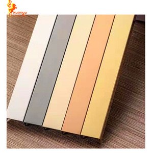 Stainless Steel Tile Trim Metal Decorative Flexible Strips Tile Accessories