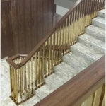 Stainless Steel Tubular Specification Parts Soft Pvc Balustrade Handrail Outdoor Step