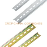 stainless steel/aluminum Din Rail for circuit breaker, electric mountable rail, distribution terminal box mounting