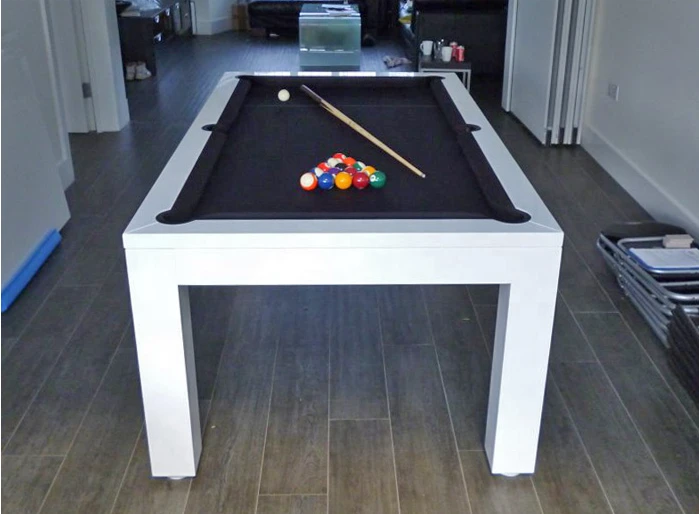Standard pool table size 8ft pool dining table