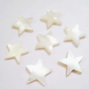 star shape mother of pearl for jewelry making loose gemstone