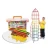 Import STEM Creative Building Construction Straw building blocks Toy plastic brick set 4D space for kid from China