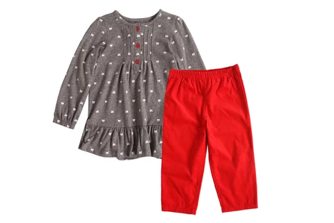 Stockpapa Wholesale manufacturer inventory spring winter toddler girls clothing sets