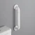 Import Straight home hospital antislip abs plastic disabled bathroom handrail handicap safety grab bar shower toilet grab rail from China