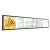 Import stretched Bar strip wide supermarket led advertising screen from China