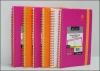 stylish spiral note book with calendar ruler in school&amp;office supplies