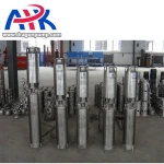 Submercible pumps for water supply structure of the multi-stage pump steel shaft