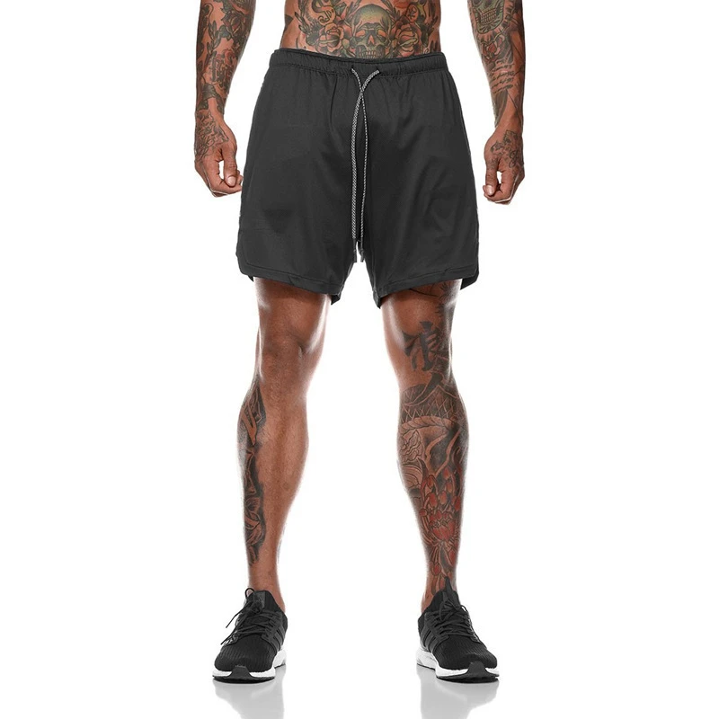 Summer Fitness Men Running Training Clothes Wholesale Gym Wear Men Sport Shirt Short Sleeve
