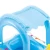 Import Summer Pool Beach Cartoon PVC Inflatable Baby Float Swimming Ring With Sunshade from China