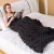 Import Super Chunky Merino Wool Braided Knit Blanket Throw from China