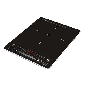 Super slim Induction cooker, Ultra thin Induction cooktop,Touch control, full crystal glass printing