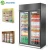 Import Supermarket fridge 4 Glass Door Display Cooler refrigerators freezers Convenience Store equipment from China