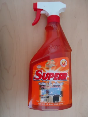 Superr Glass Cleaner and Window Cleaner Spray Bottle