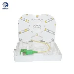 Supply 2 ports ftth SC fiber optic wall socket, desktop small box/faceplate,small terminal box