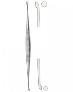 Surgical Dental Stainless Steel Instruments Bone Curettes