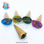 Sweet Crispy Chocolate Biscuits Cup Ice Cream Chocolate Cone
