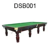 SZX standard size solid wood slate snooker table price on sale in China