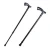 Import T- handle carbon fiber walking cane, self defense sticks from China