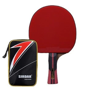 Table Tennis Racket Raquetas Oem Wood Packing Rubber Pcs Bottom Material Origin Sports Type Quality