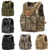 Tactical Body Armor Vest Quick Release Multicam Plate Carrier Airsoft Vest