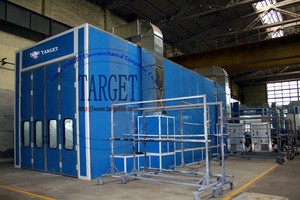 Target big paint booth/paint drying oven for bus/truck spray booth