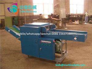 Textile cutter machine/used rage cutting machine/waste cloth recycling machine