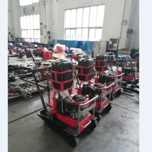 Thermoplastic road line remover road marking removal machine