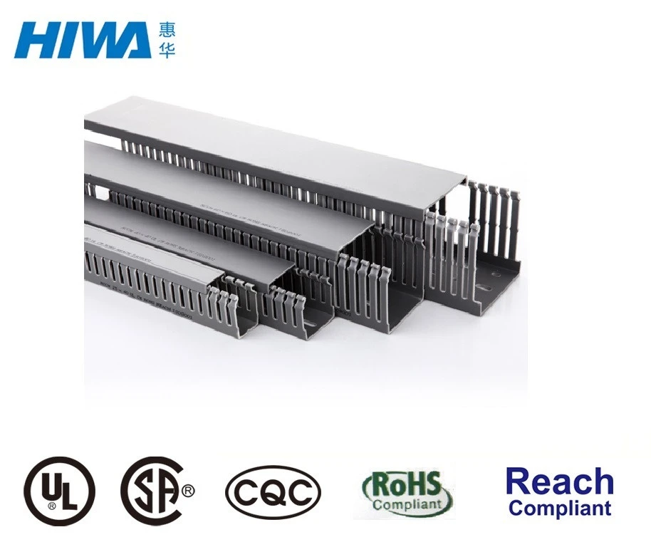 Thin Finger series open-slot rigid wire duct