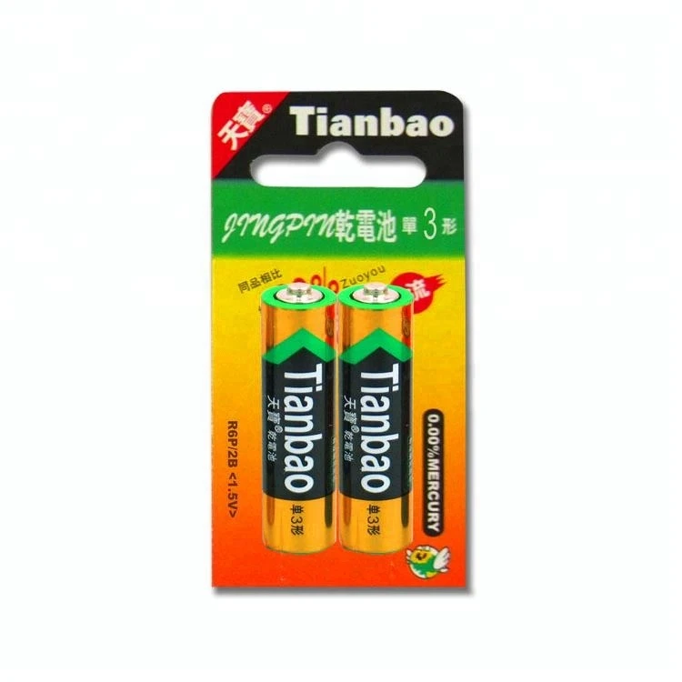 Tianbao AA dry battery from china