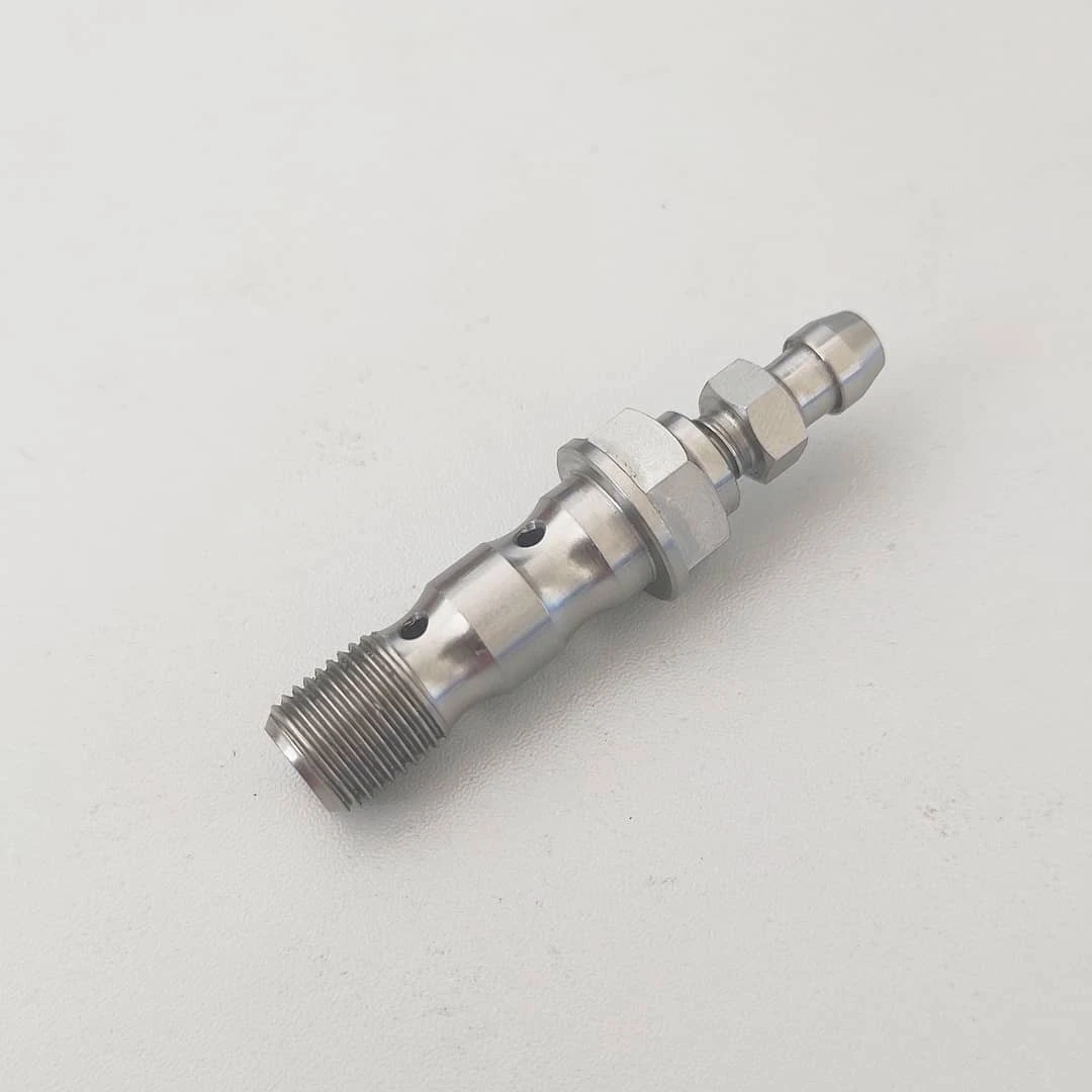 Titanium / Ti Bleed Nipple M10 x 1.0mm Pitch Caliper Cylinder Bleeder Bolt